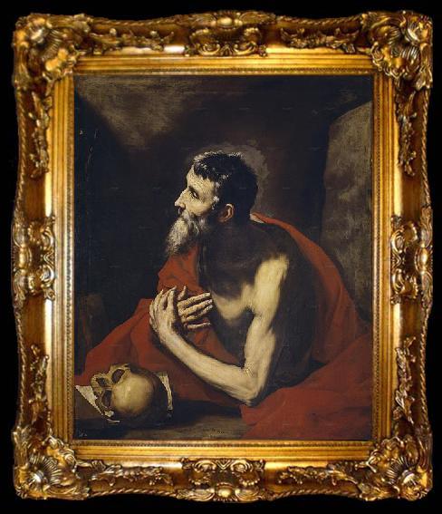 framed  Jose de Ribera Hl. Hieronymus, San Jeronimo, ta009-2